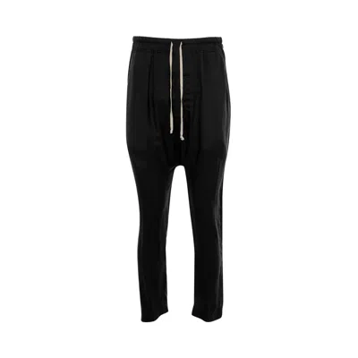 Pre-owned Rick Owens Drawstring Long Pants 'black' | Men's Size 50