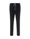 Rick Owens Drawstring Waistband Pants Featuring Pockets In Black