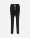Rick Owens Drawstring Waistband Pants Featuring Pockets In Black