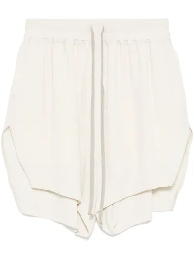 Rick Owens Drawstring Shorts In 中性色