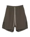 Rick Owens Drawstring Shorts In Gray