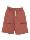 Rick Owens Drawstring Shorts In Brown