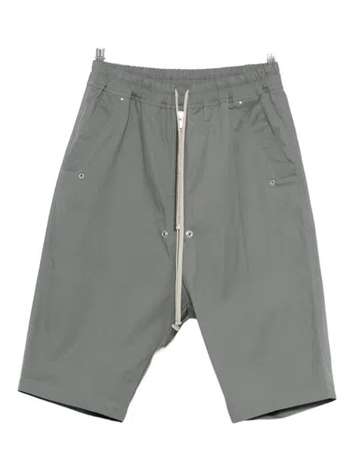 Rick Owens Shorts Mit Kordelzug In Gray
