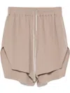 Rick Owens Shorts Mit Kordelzug In Nude