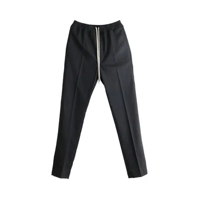 Pre-owned Rick Owens Drawstring Slim Long Pants 'black' | Men's Size 46