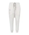 Rick Owens X Champion Edition Drawstring Trousers In White