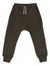 Rick Owens Drawstring Track Pants In Green