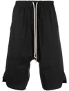 RICK OWENS DRAWSTRING TRACK SHORTS