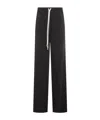 Rick Owens Drawstring Casual Pants In Black
