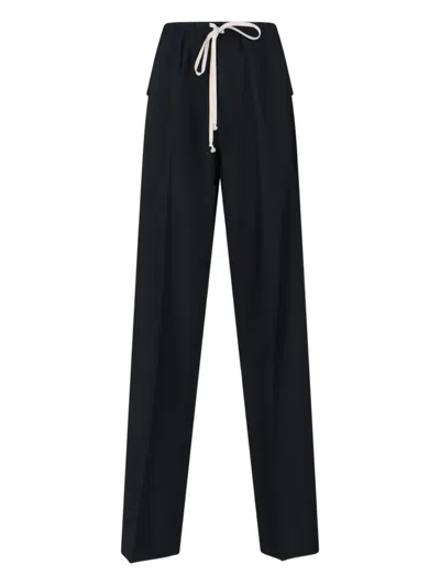 RICK OWENS DRAWSTRING TROUSERS