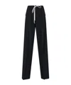 Rick Owens Straight Trousers With Button And Flap Pockets In Black