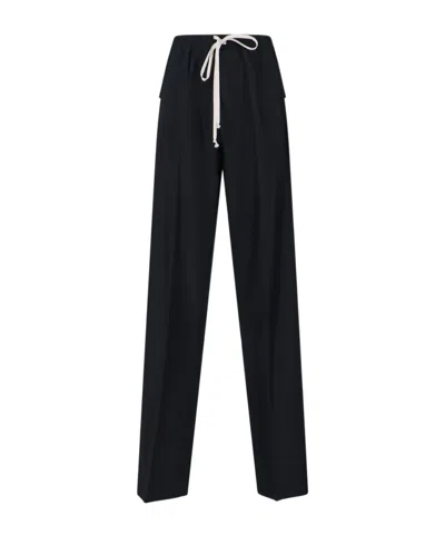 RICK OWENS RICK OWENS DRAWSTRING TROUSERS