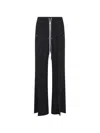 Rick Owens Heizer Belas Wide-leg Cotton-blend Poplin Drawstring Cargo Trousers In Black