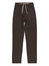 Rick Owens Drawstring Trousers In Brown