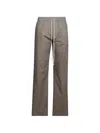 Rick Owens Dietrich Straight-leg Pants In Gray