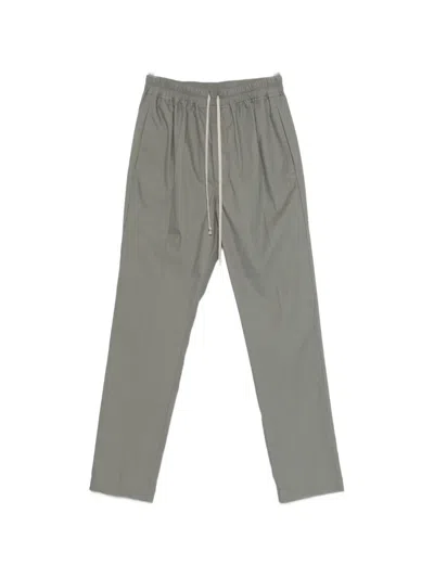 Rick Owens Drawstring Trousers In Gray