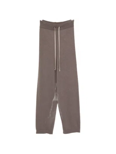 Rick Owens Drawstring Trousers In Gray