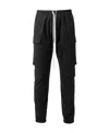 Rick Owens Drawstring-waist Cargo Trousers In Black