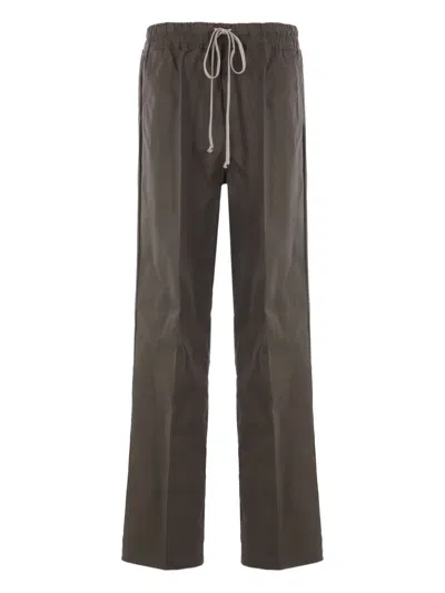 RICK OWENS DRAWSTRING-WAIST TROUSERS