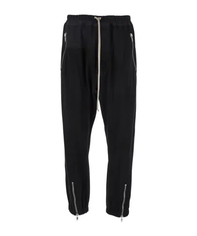 RICK OWENS RICK OWENS OVERSIZED DRAWSTRING TRACK PANTS