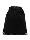 Rick Owens Drawstring-fastening Backpack In Red