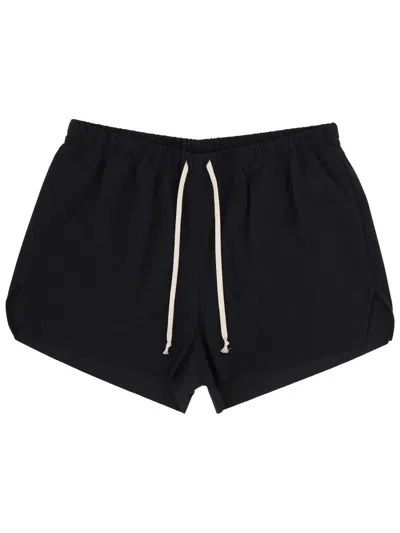 Rick Owens Drawstring-waist Swim Shorts In Black