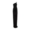 Rick Owens Lido Draped Gown Women In Black
