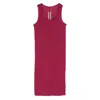 Rick Owens Dress In Burgundy