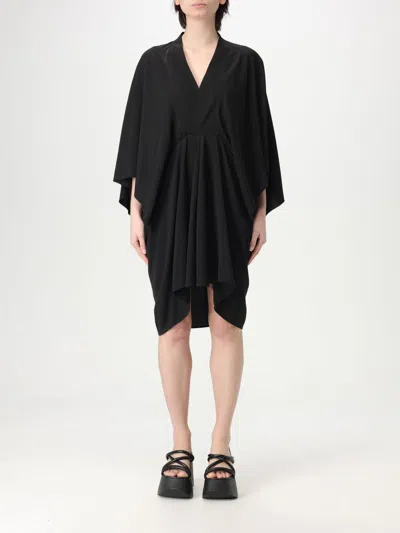 Rick Owens V-neck Short-sleeve T-shirt In Black