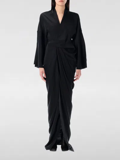 RICK OWENS DRESS RICK OWENS WOMAN COLOR BLACK,G63292002