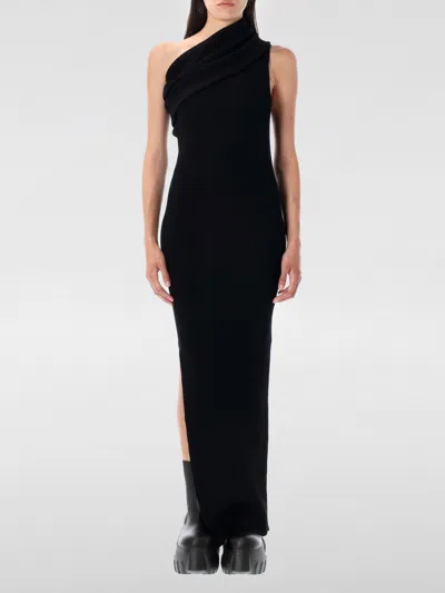 RICK OWENS DRESS RICK OWENS WOMAN COLOR BLACK,H24947002