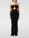 Rick Owens Black Amphora Maxi Dress In Schwarz