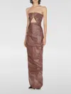 Rick Owens Dress  Woman Color Brown In Braun