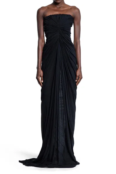 Rick Owens Dresses In Black