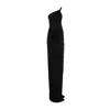 Rick Owens Lido Draped Gown Women In Black