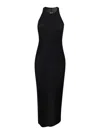 Rick Owens Ziggy Sleeveless Maxi Dress In Black