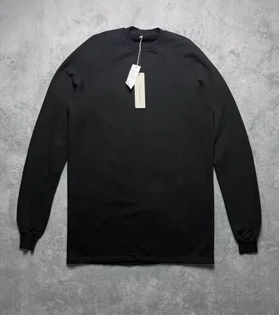Pre-owned Rick Owens Drkshdw - Felpa Baseball Sweatshirt In Black