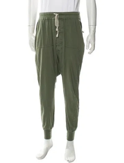 Pre-owned Rick Owens Drkshdw 2021 Joggers In Green
