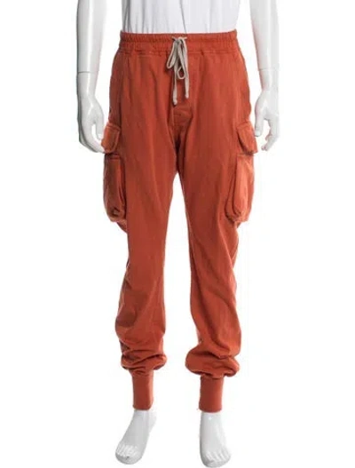 Pre-owned Rick Owens Drkshdw 2022 Cargo Pants In Orange