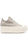 Rick Owens Drkshdw Abstract Low Top Sneaker In Grey