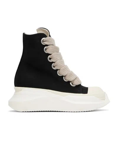 RICK OWENS DRKSHDW ABSTRACT HIGH TOP SNEAKERS