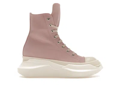 Pre-owned Rick Owens Drkshdw Abstract High Top (women's) Sneakers In Faded Pink