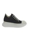 Rick Owens Drkshdw Abstract Low Top Sneaker In Gray