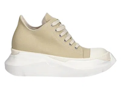 Pre-owned Rick Owens Drkshdw Abstract Low Sneak (women's) Sneakers In Beige
