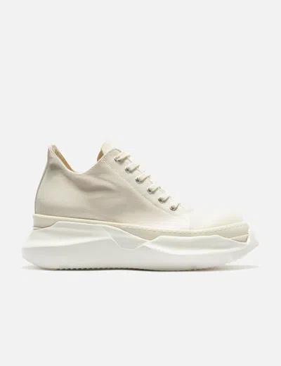 Rick Owens Drkshdw Abstract Low Sneakers In Neutral