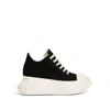 Rick Owens Drkshdw Abstract Canvas Low Sneakers