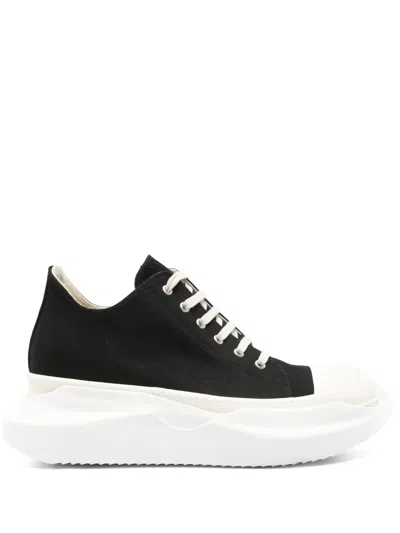 Rick Owens Drkshdw Abstract Sneakers In Black