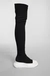 Rick Owens Drkshdw Drkshdw By Rick Owens Woman Boot Black Size 8 Textile Fibers In Black