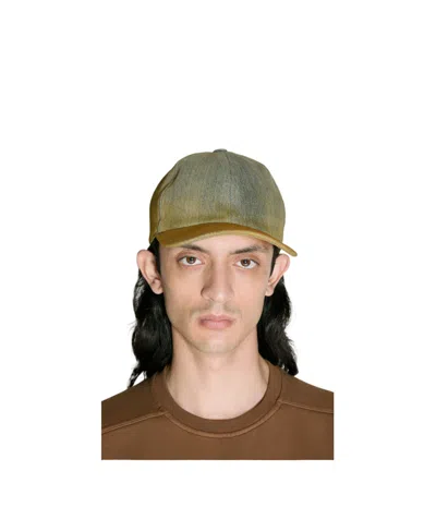 RICK OWENS DRKSHDW RICK OWENS DRKSHDW DENIM SNAPBACK CAP
