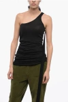Rick Owens Drkshdw Asymmetric Design Ziggy Banana Tank Top